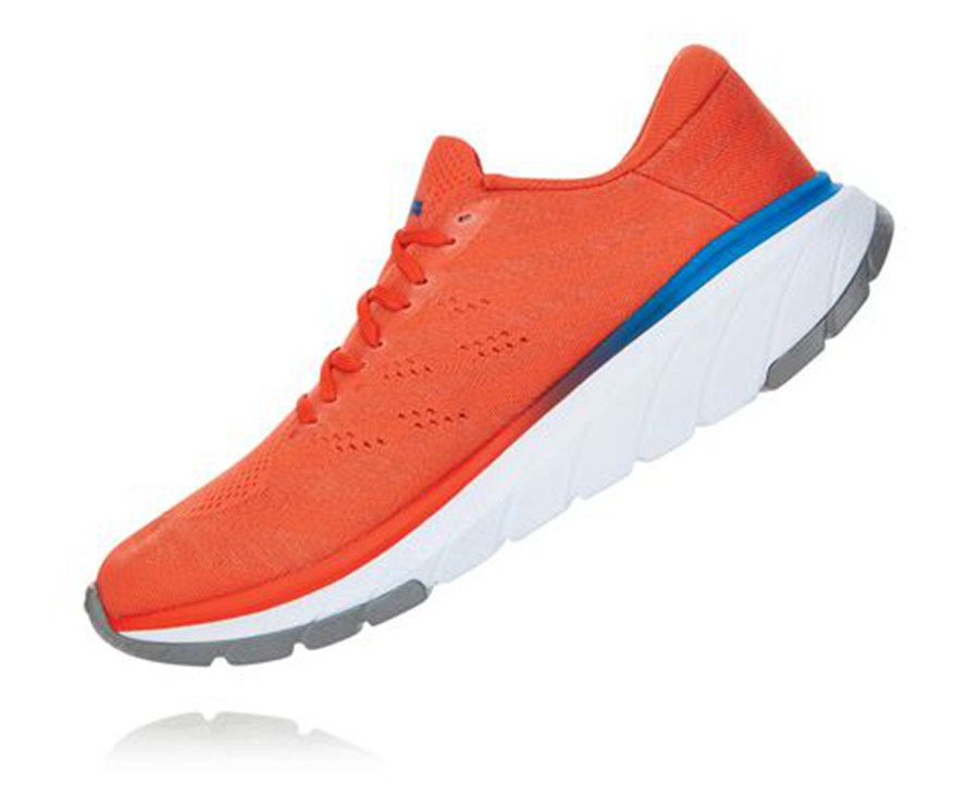 Hoka Australia One One Cavu 3 - Mens Running Shoes Red - JAXLM-7239